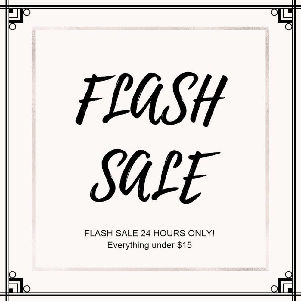 FLASH SALE!!!!!!!!!!! 24 HOURS ONLY!!!!!!!!